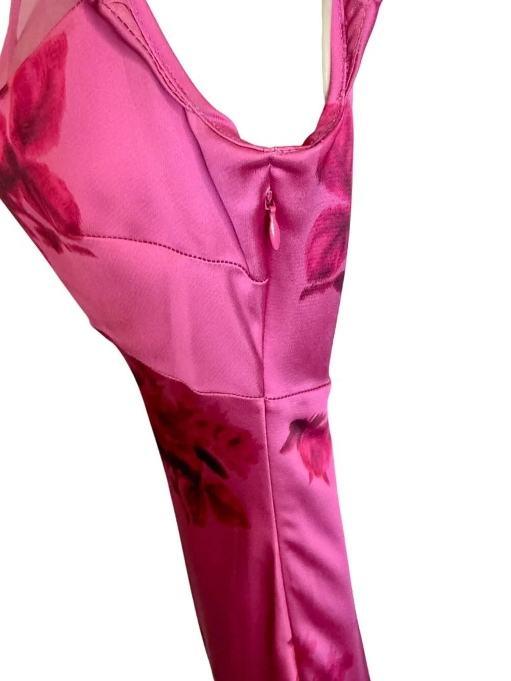 Loveshackfancy Joelette Midi-Dress Rasberry Rose Kentucky Derby - Size 0 - Picture 8 of 9